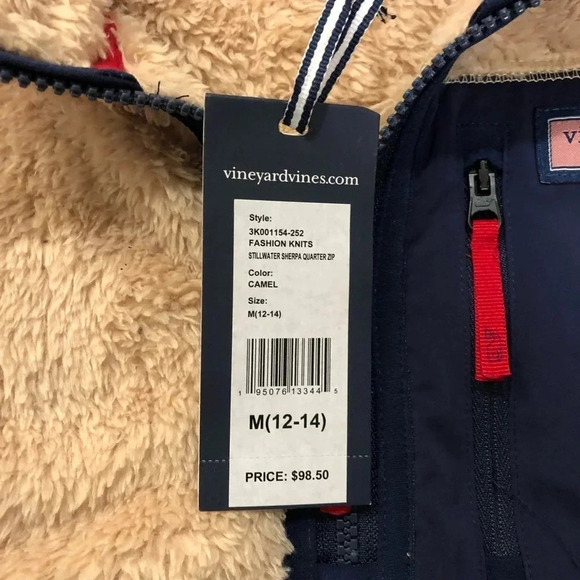 ****NWT**** Vineyard Vines Sherpa sweatshirt - Picture 6 of 6